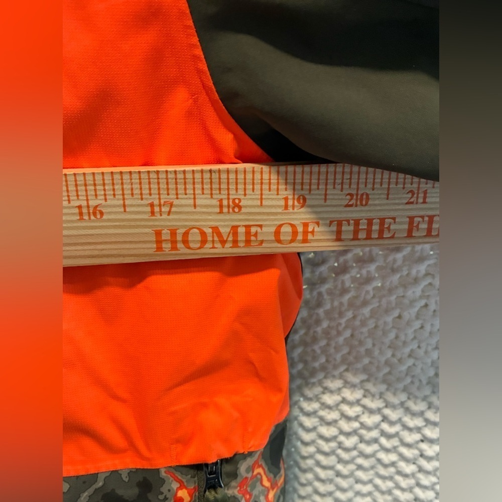North Face Boy’s Freedom Extreme Insulated Jacket, Camo & Orange; Size L 14/16 - Picture 11 of 14